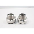 Ifm Stainless Pipe Adapter, 2PK E40229